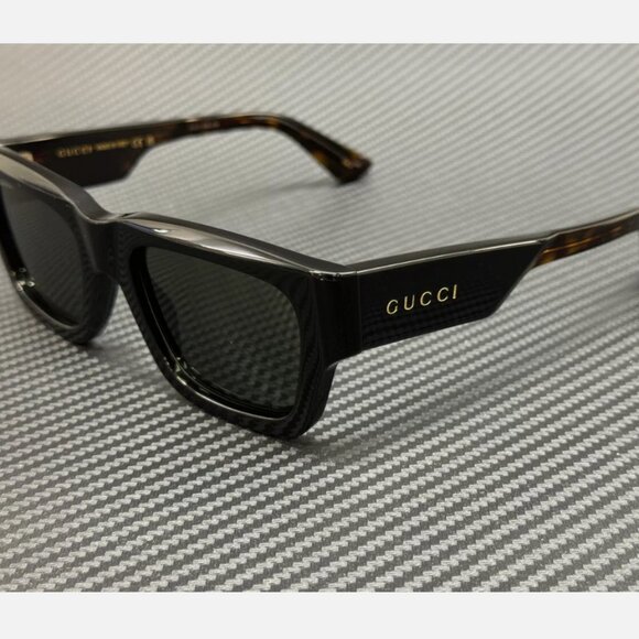 Gucci 52mm Medium Men's Sunglasses - Picture 1 of 5